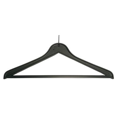 100 Cabides Anti-roubo Plástico Preto